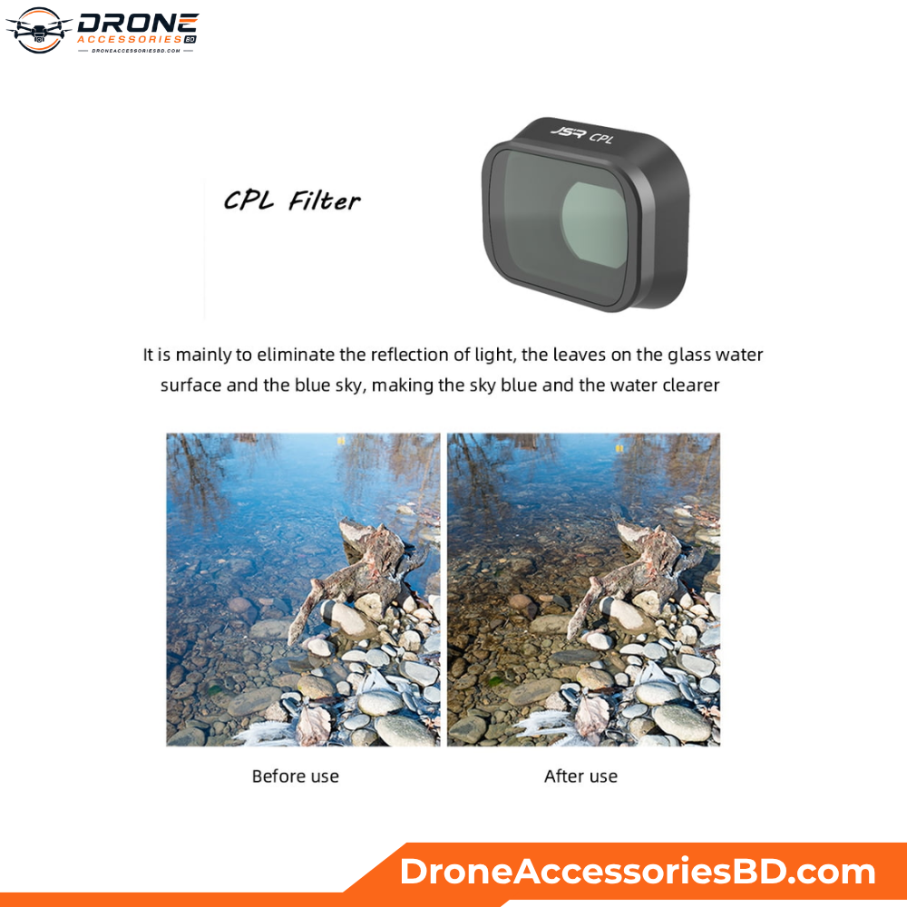 JSR CPL ND8 ND16 Filters for Mini 3 Pro