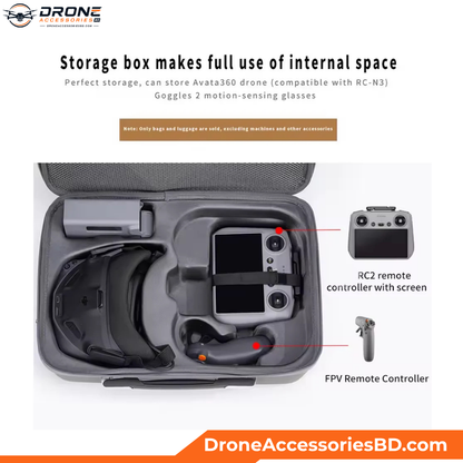DJI Avata 360 Travel Bag with Accessory Storage