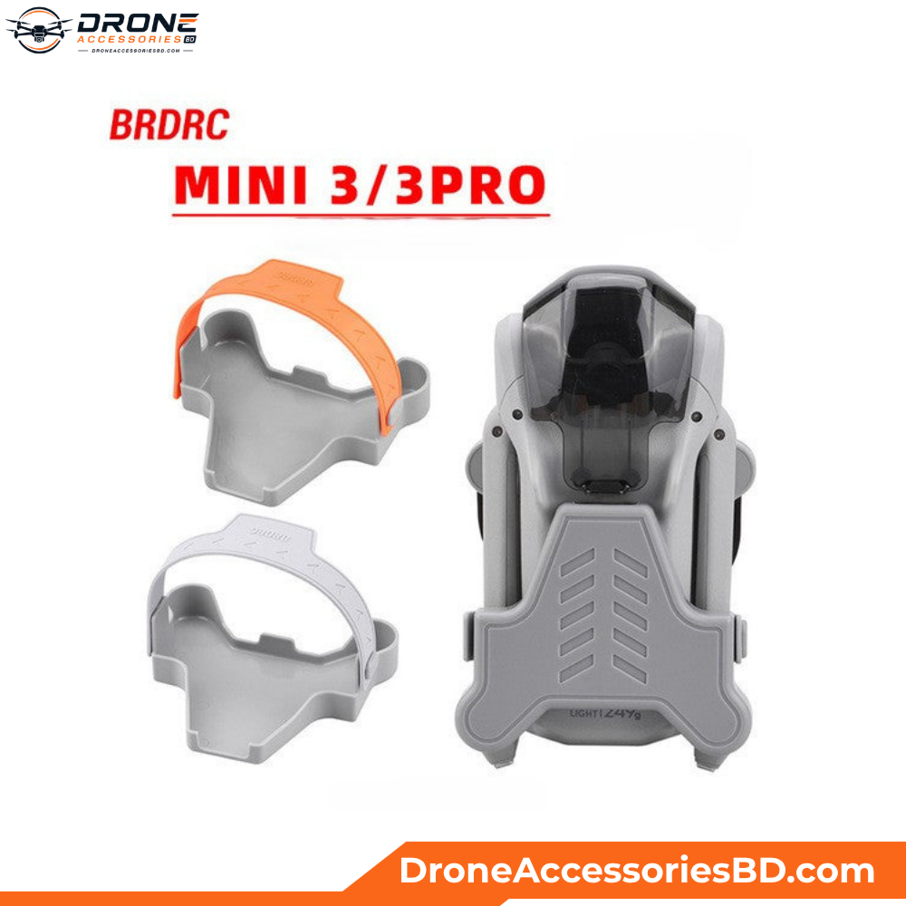 BRDRC Propeller Holder Bundler for Mini 3 / 3 Pro — Grey & Orange