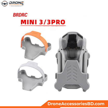 BRDRC Propeller Holder Bundler for Mini 3 / 3 Pro — Grey & Orange