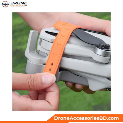 BRDRC Propeller Holder Bundler for Mini 3 / 3 Pro — Grey & Orange