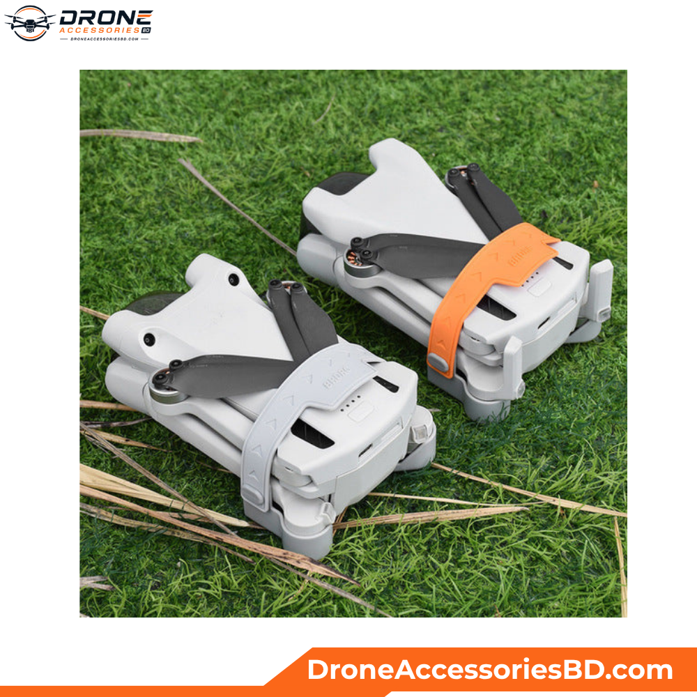 BRDRC Propeller Holder Bundler for Mini 3 / 3 Pro — Grey & Orange