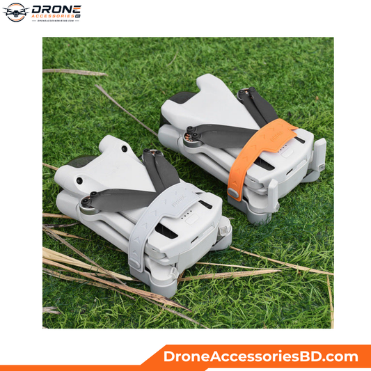 BRDRC Propeller Holder Bundler for Mini 3 / 3 Pro — Grey & Orange