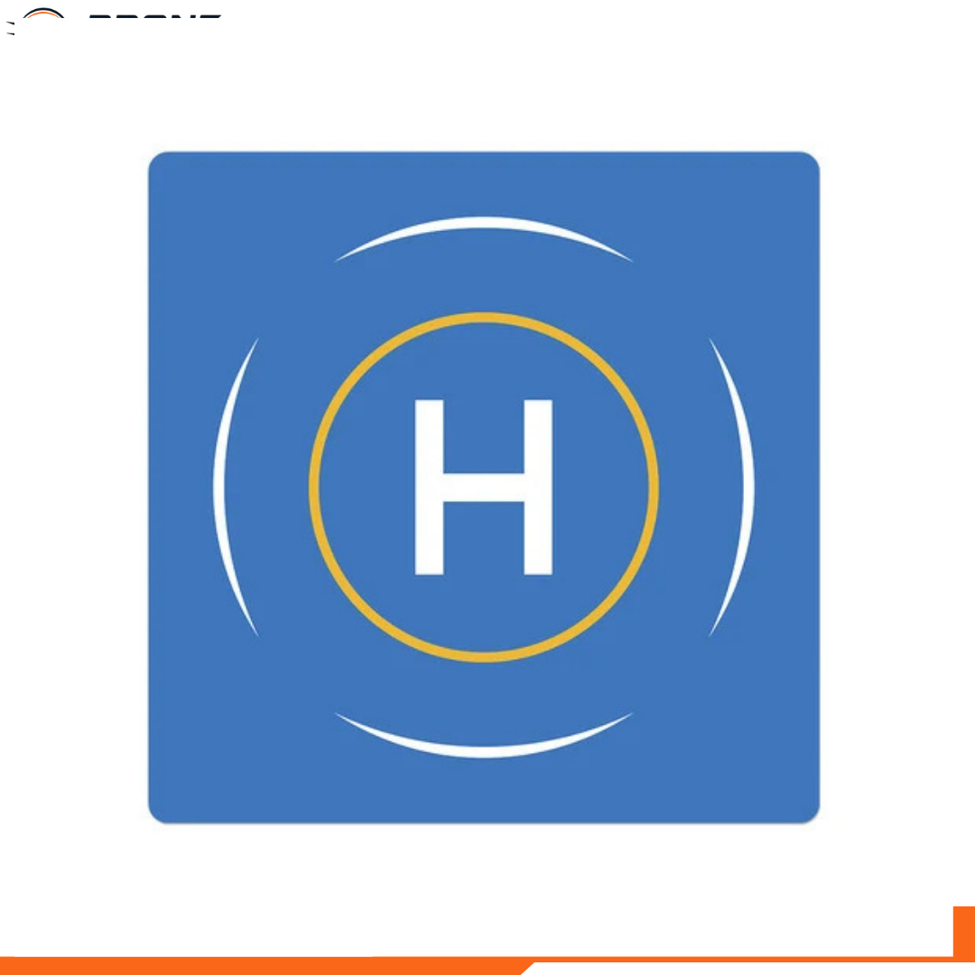 Foldable Drone Helipad for Outdoor Takeoff and Landing