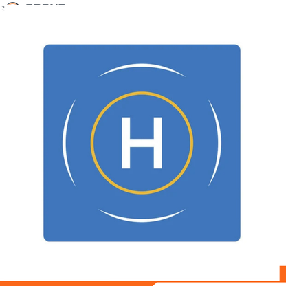 Foldable Drone Helipad for Outdoor Takeoff and Landing