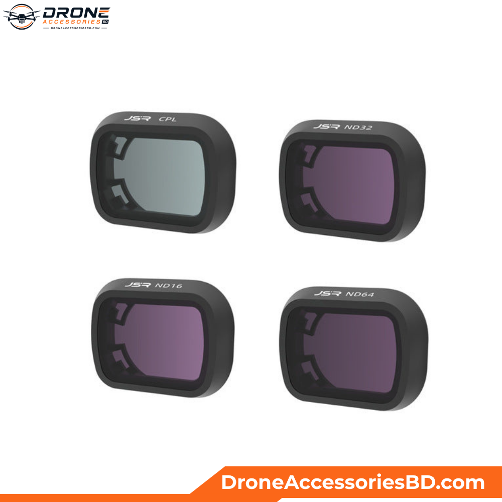 JSR ND Filter Set for Mini 4 Pro — CPL, ND16, ND32, ND64