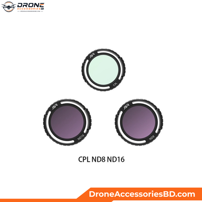 JSR Avata 2 Filters – CPL, ND8 & ND16 Combo Pack