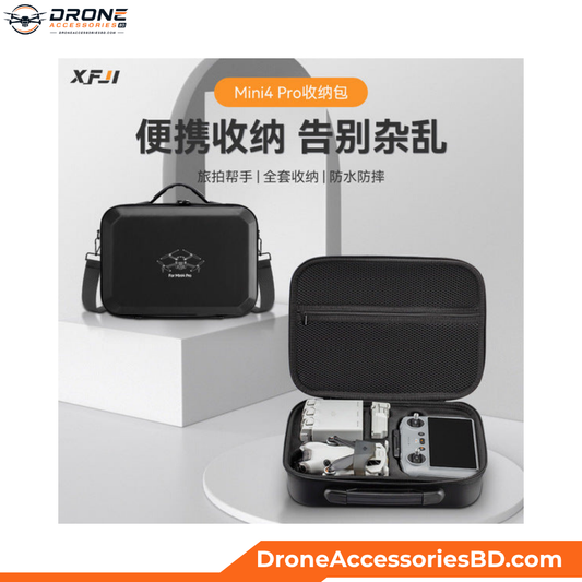 XFJI All-in-One Storage Bag for Mini 4 Pro